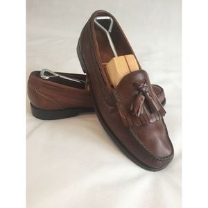 Cole Haan Men's Loafers Shoes 12D Brown Leather